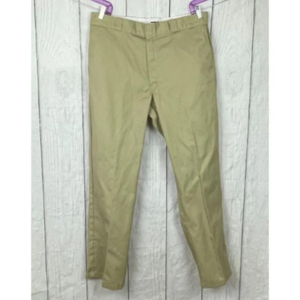 Dickies Men's Original Fit 38x34 Khaki Pants